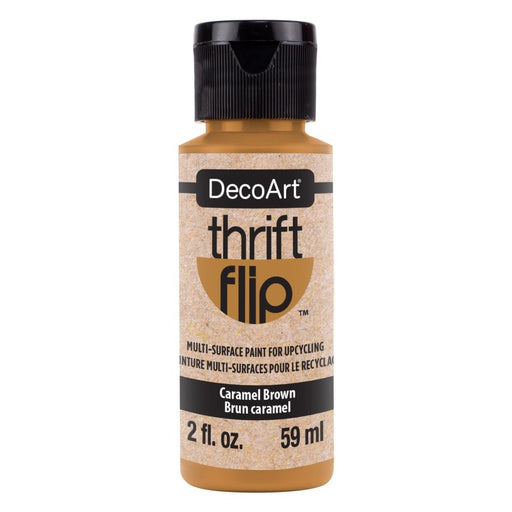 DECOART THRIFT FLIP PAINT 59ML CARAMEL BROWN - DTFP017