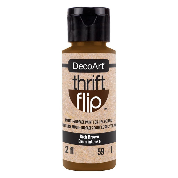 DECO ART THRIFT FLIP RICH BROWN - DTFPO 18