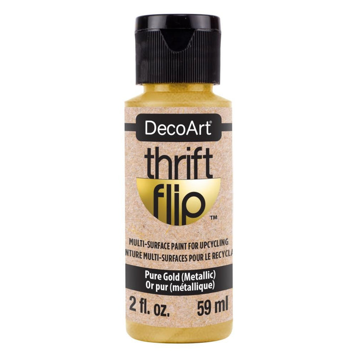 DECOART THRIFT FLIP PAINT 59ML PURE GOLD - DTFP019