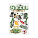 PAPER HOUSE 3D STICKER SOCCER - STDM0008