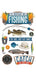 PAPER HOUSE 3D STICKER BE FISHING - STDM0289