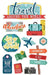 PAPER HOUSE 3D STICKER AROUND THE WORLD - STDM0312E
