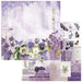 49 AND MARKET SPECTRUM GARDENIA 12X12 PAPER VIOLACEOUS - SG-23367