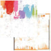 49 AND MARKET SPECTRUM GARDENIA 12 X 12 PAPER BRUSHSTROKES - SG-23473
