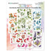 49 AND MARKET SPECTRUM GARDENIA BOTANIC RUB ON TRANSFER SET - SG-23671