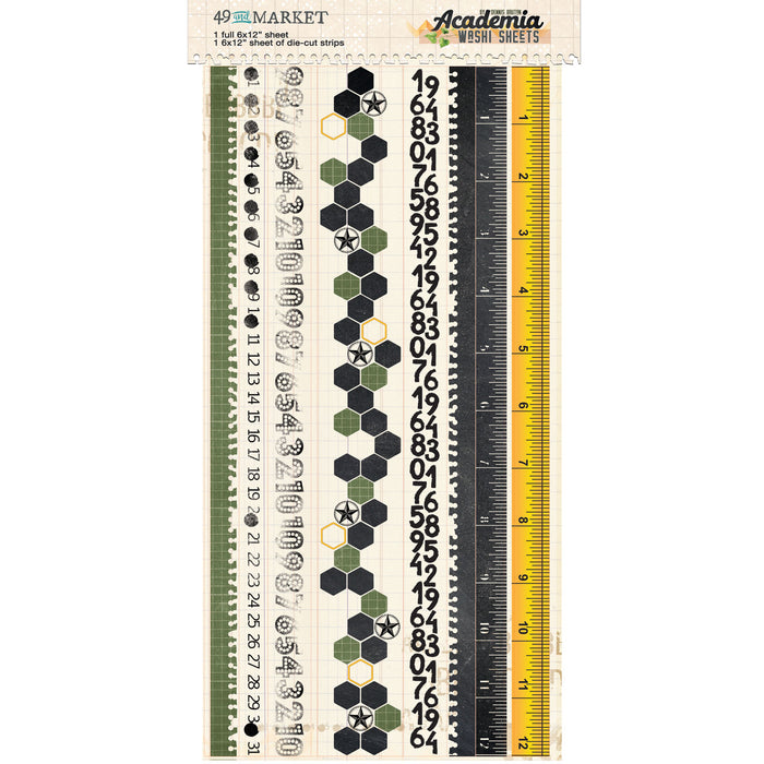 49 AND MARKET ACADEMIA WASHI TAPE  - AC-28195