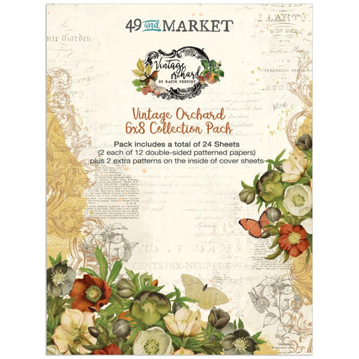 49 AND MARKET VINTAGE ORCHARD COLLECTION 6X8 PAPER PACK -VO-28645