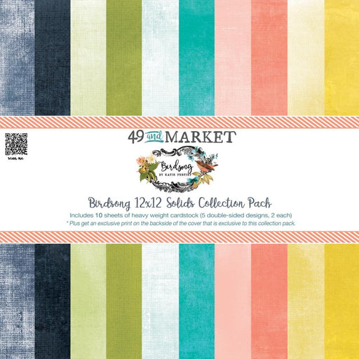 49 AND MARKET BIRDSONG COLLECTION 12X12 SOLD PAPER PAD -BSK-29291