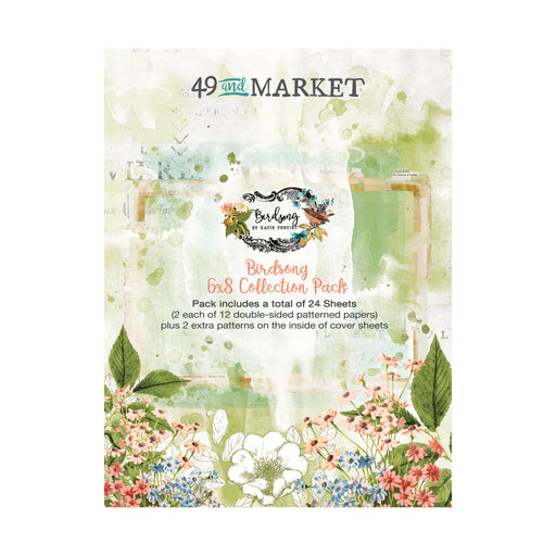 49 AND MARKET BIRDSONG COLLECTION 6X8 PAPER PAD -BSK-29307