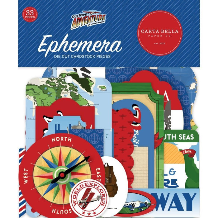 CARTA BELLA OUR TRAVEL ADVENTURE EPHEMERA - CBOTA131024
