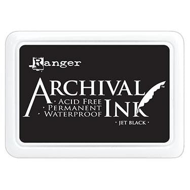 RANGER ARCHIVAL INK PAD JET BLACK - AIP31468