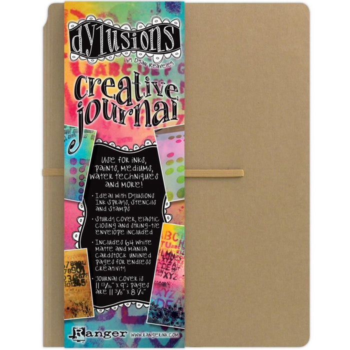 DYLUSIONS CREATIVE JOURNAL 11 X 9 KRAFT - DYJ34100