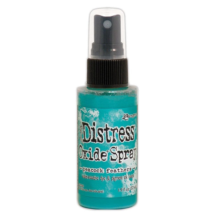 TIM HOLTZ DISTRESS OXIDES SPRAY PEACOCK FEATHERS - TSO67795