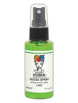 RANGER DINA WAKLEY MEDIA GLOSS SPRAY LIME - MDO68501