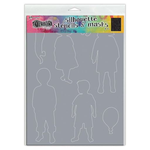 DYLUSIONS STENCIL LARGE GRANDKIDS - DYS78104