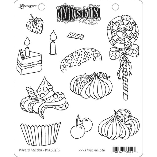 DYLUSIONS STAMP BAKE IT YOURSELF - DYR80213