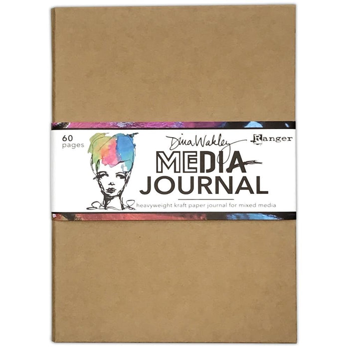 DINA WAKLEY MEDIA JOURNAL 7.75 X 10.25 KRAFT - MDJ80374