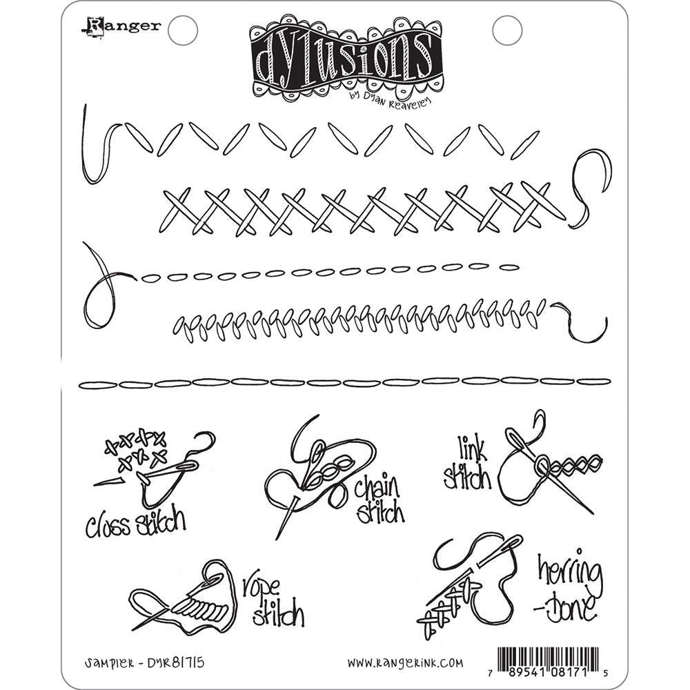 DYLUSIONS STAMP SAMPIER - DYR81751