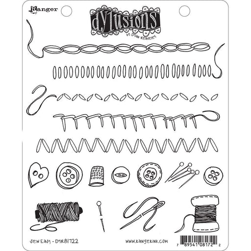 DYLUSIONS STAMP SEW EASY - DYR81722