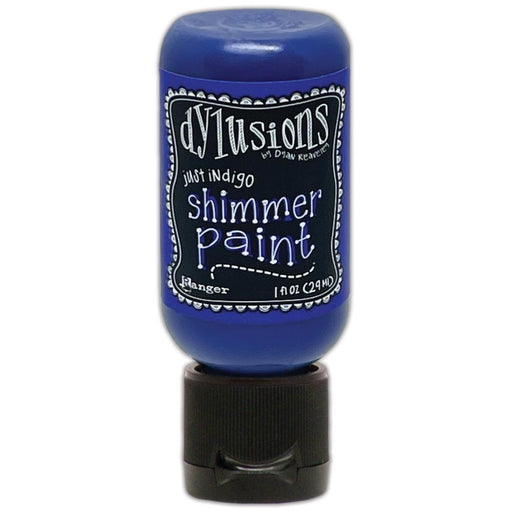 DYLUSIONS SHIMMER PAINT JUST INDIGO -DYU88035