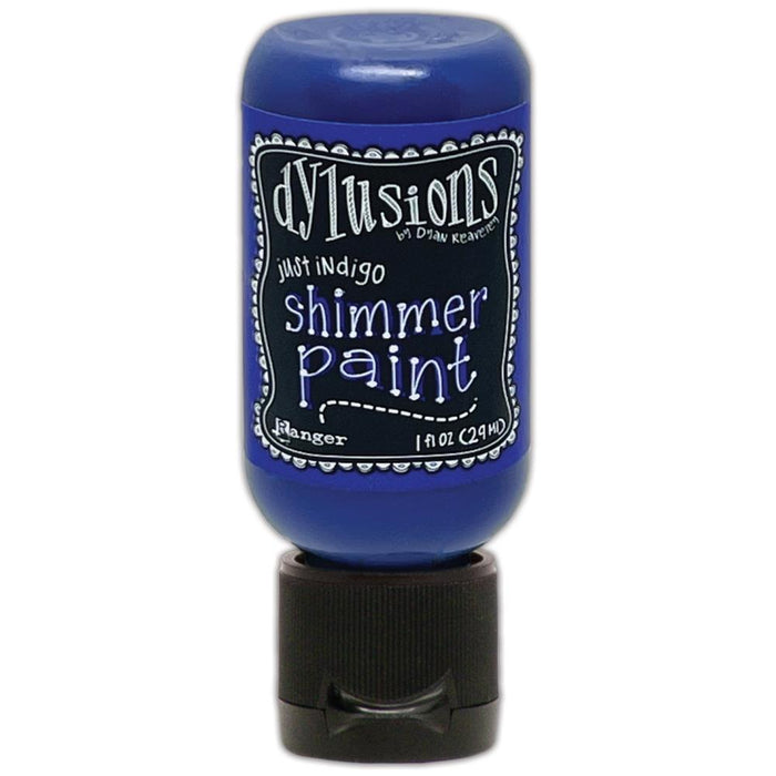 DYLUSIONS SHIMMER PAINT JUST INDIGO -DYU88035