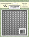 KNITTED 6X6 3D EMBOSSING FOLDER - LHCEF017