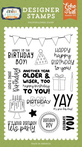 ECHO PARK A BIRTHDAY WISH STAMP CELEBRATE YOU - BWB297045