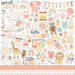 ECHO PARK COLLECTION OUR BABY GIRL 12 X 12 STICKERS - OBA301014