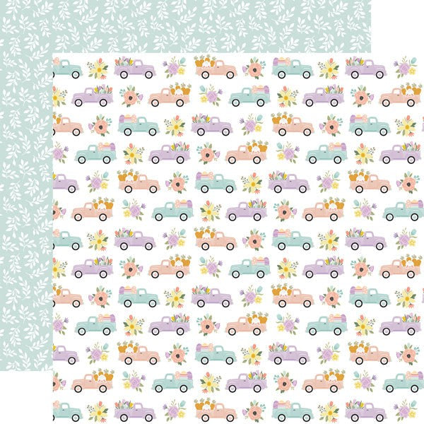 ECHO PARK COLLECTION ITS EASTER TIME 12 X 12 PAPER GRADEN G - IET300010