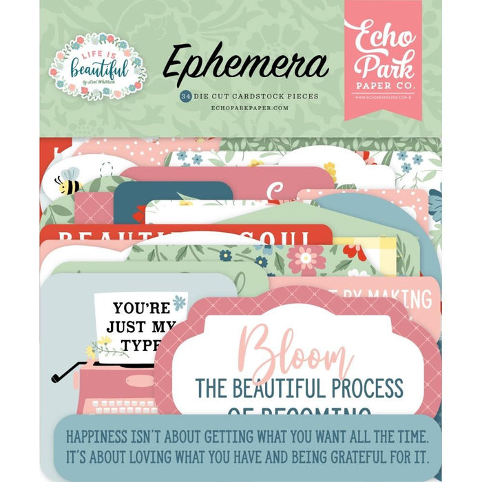 ECHO PARK COLLECTION LIFE IS BEAUTIFUL ICONS EPHEMERA - LIB309024