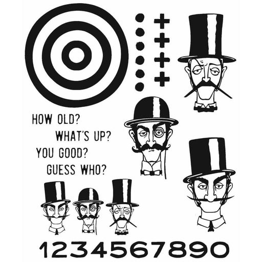 STAMPERS ANONYMOUS CLING STAMP INQUISITIVE - CMS432