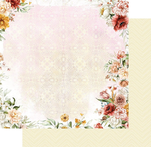 UNIQUELY CREATIVE 12 X 12 BOHO PICNIC PAPER DELILAH - UCP2401