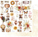 UNIQUELY CREATIVE 12 X 12 BOHO PICNIC PAPER MARIGOLD - UCP2406