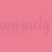UNIQUELY CREATIVE 12X12 CARDSTOCK PINK LAKE - UCCA1735