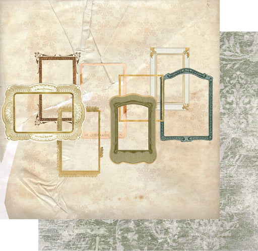 UNIQUELY CREATIVE 12 X12 PAPER VERY VINTAGE MERRY LITTLE XMA - UCP2446
