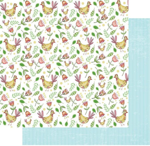 UNIQUELY CREATIVE 12 X 12 PAPER FRESH FOLK FEATHERED FOLK - UCP2202