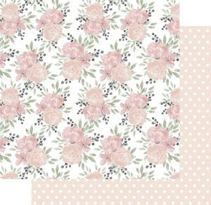 UNIQUELY CREATIVE 12X12 PAPER HEY BABY GIRL LITTLE ANGLE - UCP2368