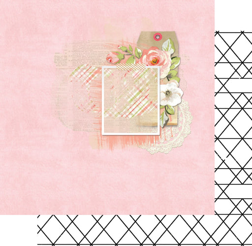 UNIQUELY CREATIVE 12 X 12 PAPER FULL BLOOM FLOURISHING - UCP2349