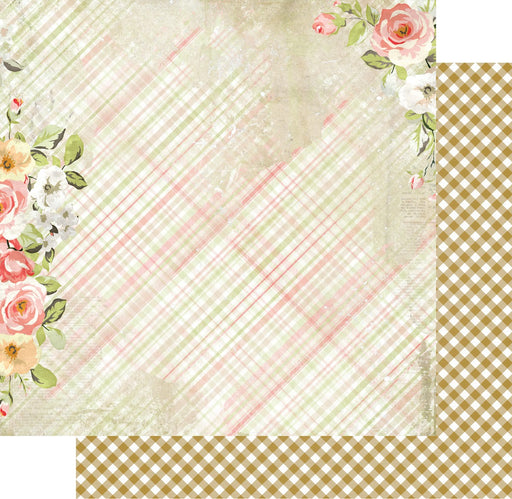 UNIQUELY CREATIVE 12 X 12 PAPER FULL BLOOM FLEUR - UCP2346