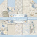 STAMPERIA 12X12 PAPER PACK NEW ENGLAND - SBBL13