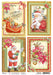 CIAO BELLA RICE PAPER A4 PIUMA DEAR SANTA CARDS - CBRP385