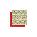 GRAPHIC 45 MERRY AND BRIGHT COLLECTION 12X12 TIME YEAR PAPER -G4501229