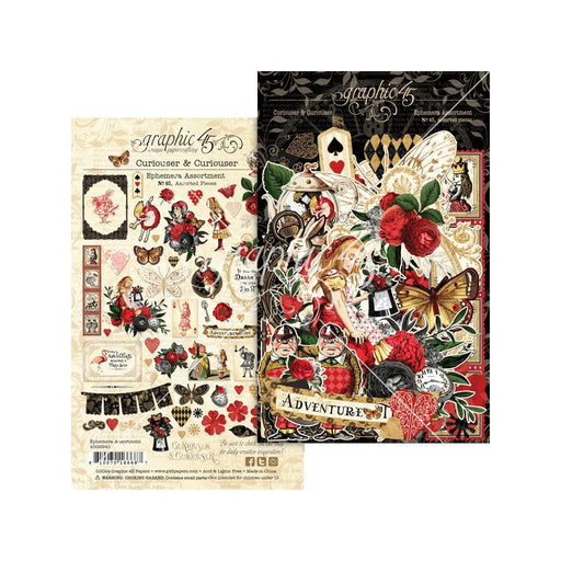 GRAPHIC 45 CURIOUSER EPHEMERA - G4502941