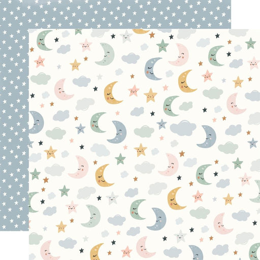 SIMPLE STORIES BOHO BABY 12 X 12 PAPER TWINKLE TWINKLE - SS17508