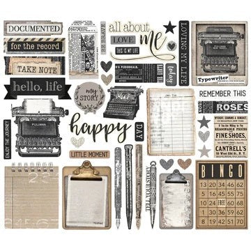 SS VINTAGE ESSENTIALS TAKE NOTE EPHEMERA BITS PIECES - SS20416