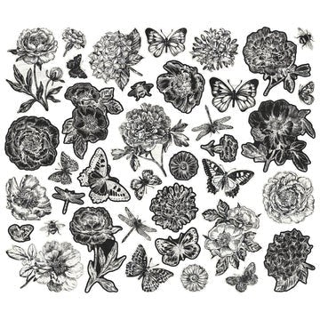 SS VINTAGE ESSENTIALS BOTANICAL EPHEMERA BITS PIECES - SS20418