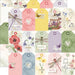 SIMPLE STORIES VINTAGE MEADOWS FLOWER 12X 12 PAPER TAG ELEMENTS -SS22610