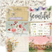 SIMPLE STORIES VINTAGE MEADOWS FLOWER 12X 12 PAPER 4X6 ELEMENTS - SS22614