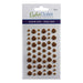 EYELET OUTLET ADHESIVE BACK ENAMEL DOTS 54/PKG-GLIT GOLD - EN54  E18C