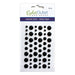 EYELET OUTLET ADHESIVE BACK ENAMEL DOTS 54/PKG-MATT BLACK - EN54  E21B